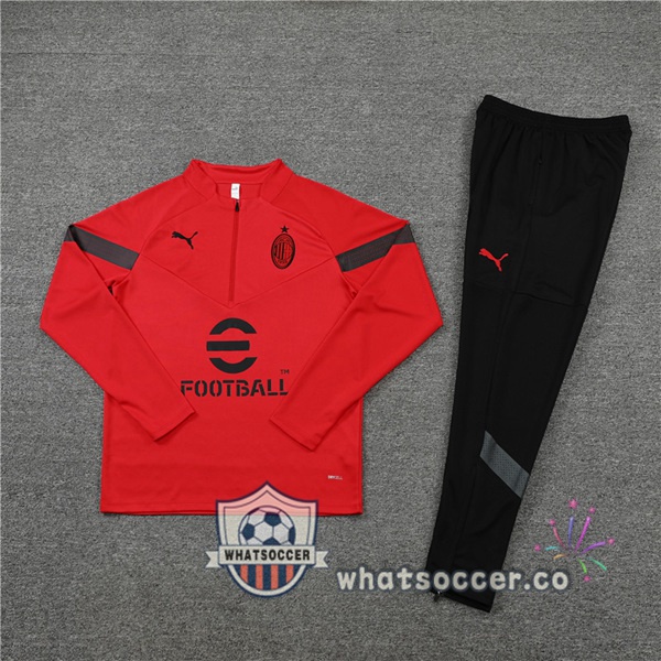 AC Milan Red Tracksuit 2022-2023