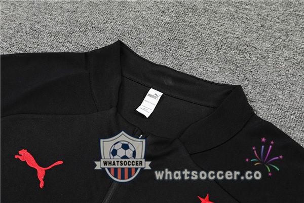 AC Milan Black Tracksuit 2022-2023