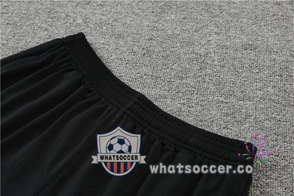 Olympique de Marseille Training T-Shirts + Shorts Black 2022-2023