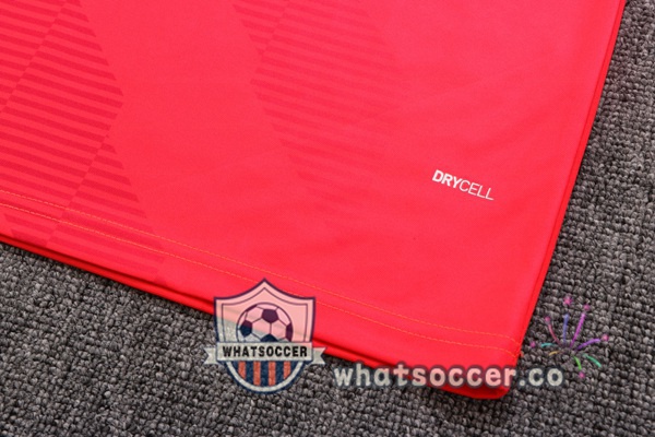 Palmeiras Training T-Shirts + Shorts Red 2022-2023