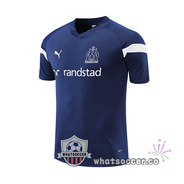 Olympique de Marseille Training T-Shirts Blue Royal 2022-2023