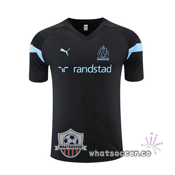 Olympique de Marseille Training T-Shirts Black 2022-2023