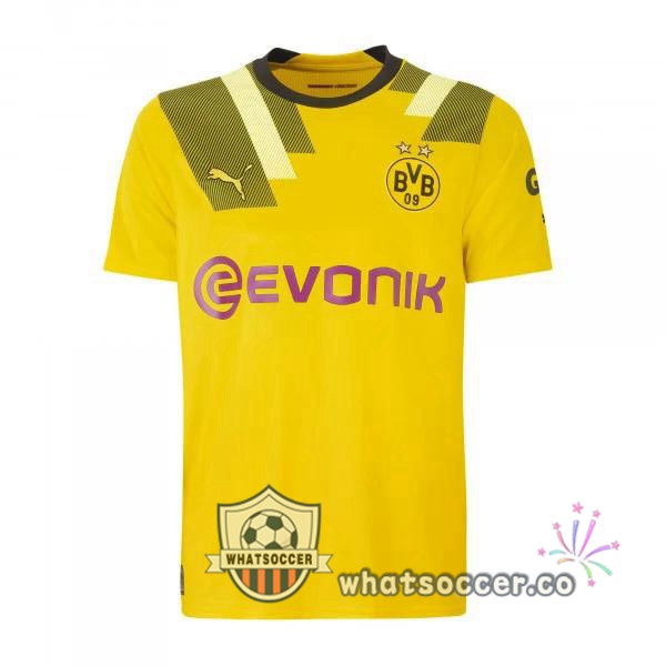 Dortmund BVB CUP Soccer Jerseys Yellow 2022-2023