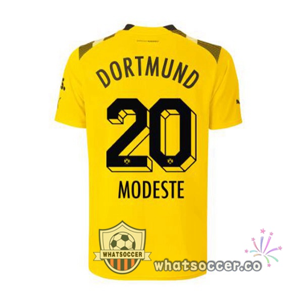 Dortmund BVB (Modeste 20) CUP Soccer Jerseys Yellow 2022-2023