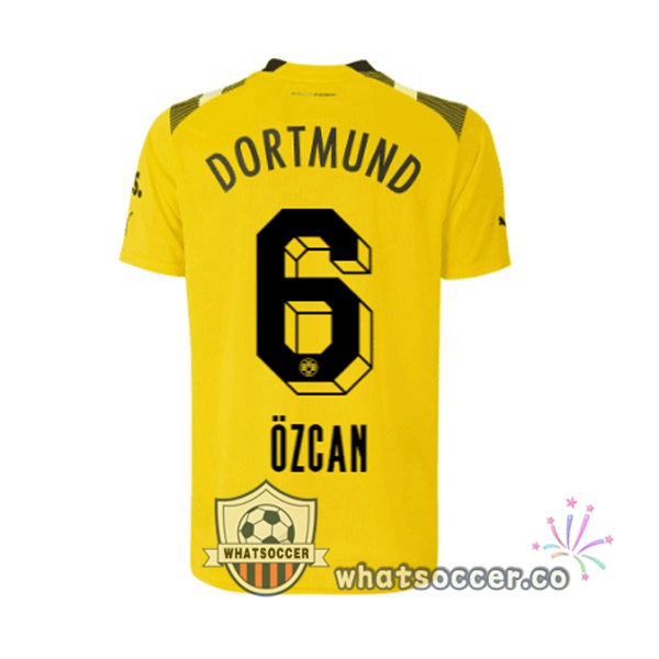 Dortmund BVB (Özcan 6) CUP Soccer Jerseys Yellow 2022-2023