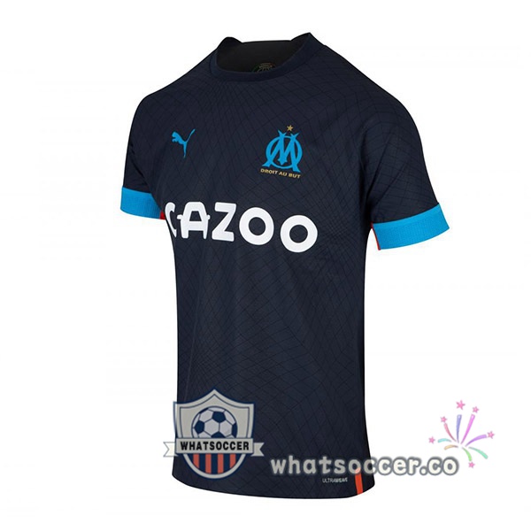 Olympique de Marseille Away Soccer Jerseys Black 2022-2023