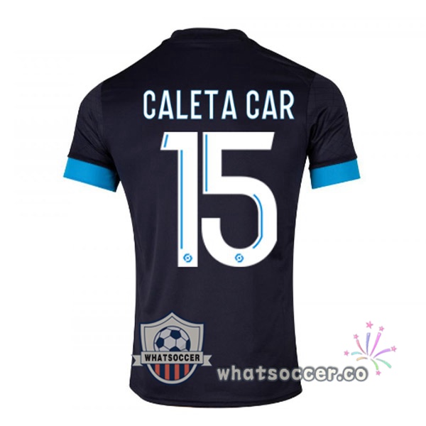 Olympique de Marseille (CALETA CAR 15) Away Soccer Jerseys Black 2022-2023