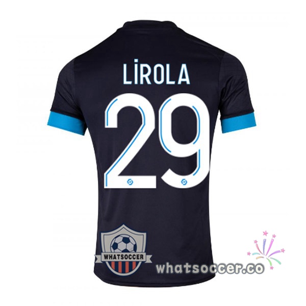 Olympique de Marseille (LIROLA 29) Away Soccer Jerseys Black 2022-2023