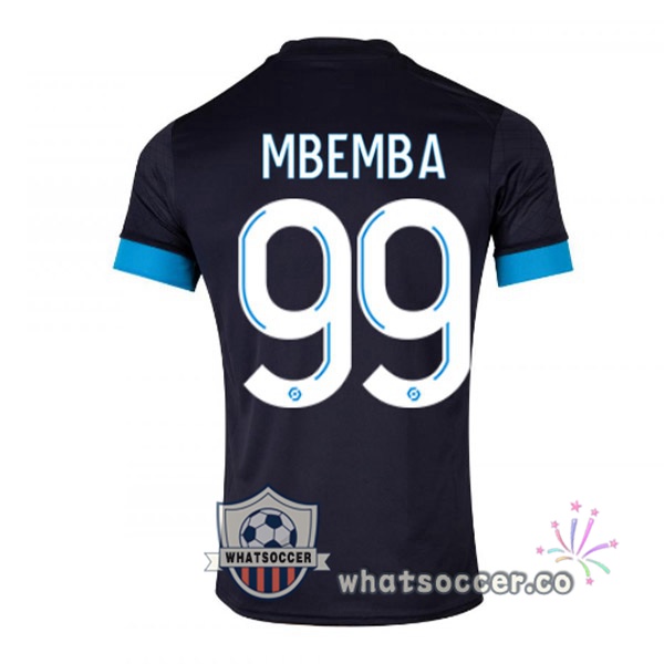 Olympique de Marseille (MBEMBA 99) Away Soccer Jerseys Black 2022-2023