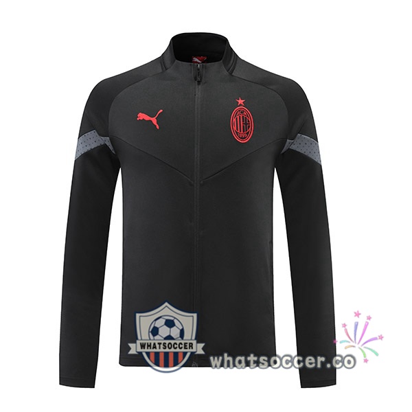 AC Milan Black Soccer Jacket 2022-2023