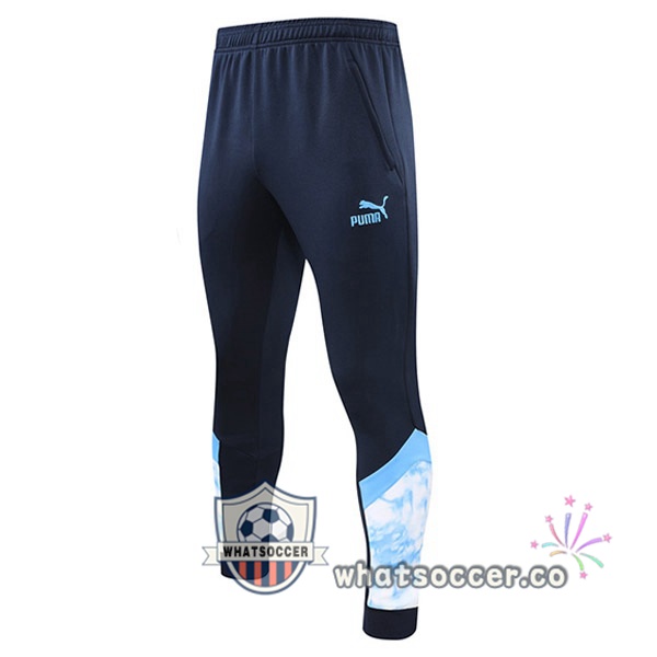 Olympique de Marseille Soccer Pants Black 2022-2023