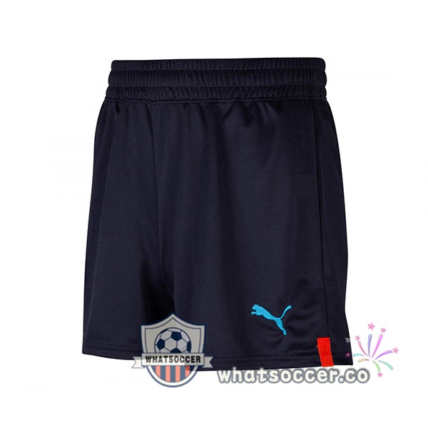 Olympique de Marseille Away Soccer Shorts Black 2022-2023