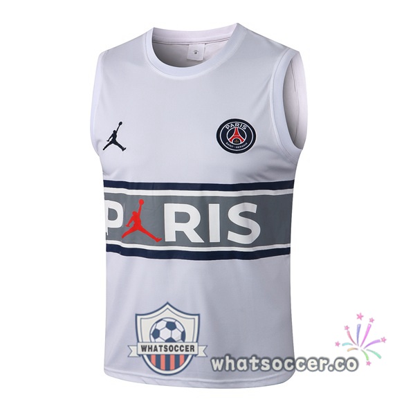 Paris PSG White Soccer Vest 2022-2023