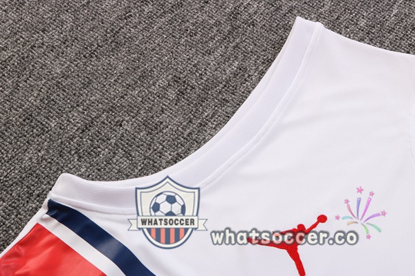 Paris PSG + Shorts White Soccer Vest 2022-2023