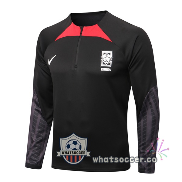 South Korea Soccer Sweater Black 2022-2023