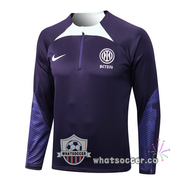 Inter Milan Soccer Sweater Purple 2022-2023
