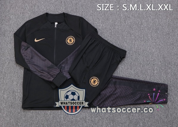 FC Chelsea Black Jacket 2022-2023