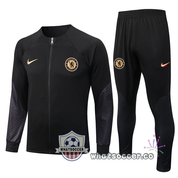 FC Chelsea Black Jacket 2022-2023