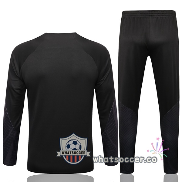 South Korea Black Tracksuit 2022-2023