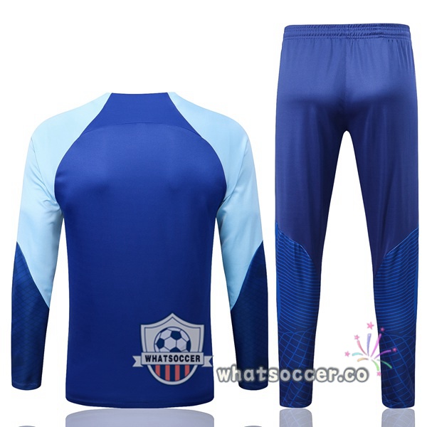 Atletico Madrid Blue Tracksuit 2022-2023