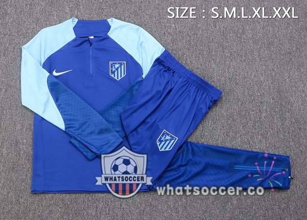 Atletico Madrid Blue Tracksuit 2022-2023