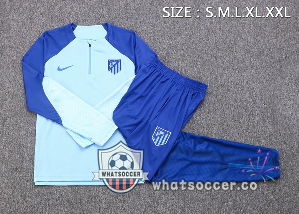 Atletico Madrid Blue Tracksuit 2022-2023