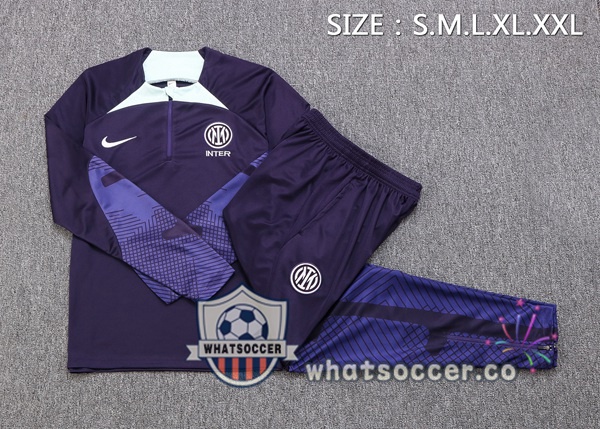 Inter Milan Purple Tracksuit 2022-2023