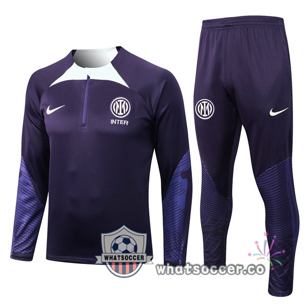 Inter Milan Purple Tracksuit 2022-2023