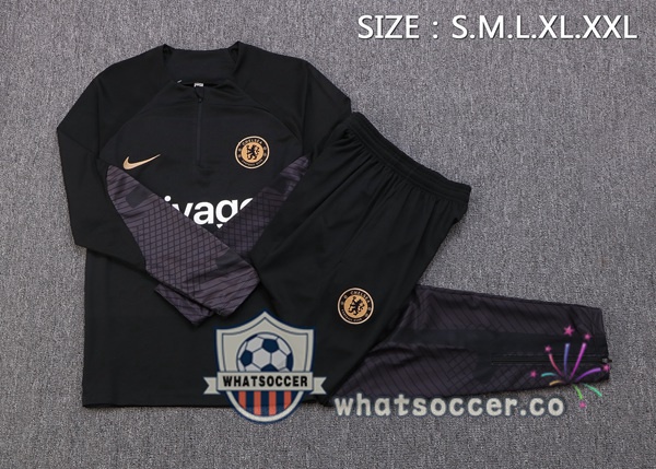 FC Chelsea Black Tracksuit 2022-2023