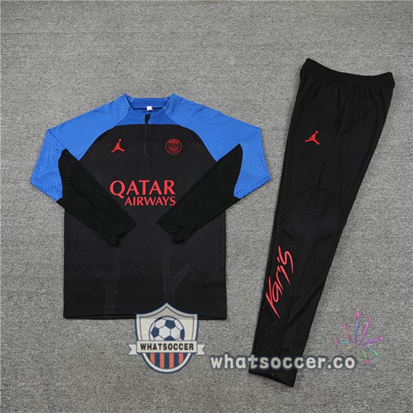 Paris PSG Blue Black Tracksuit 2022-2023