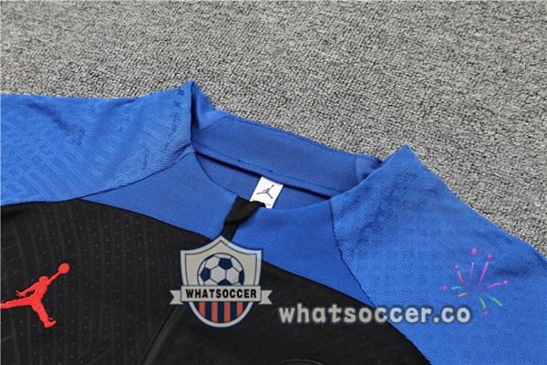 Paris PSG Blue Black Tracksuit 2022-2023