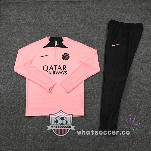 Paris PSG Rose Tracksuit 2022-2023