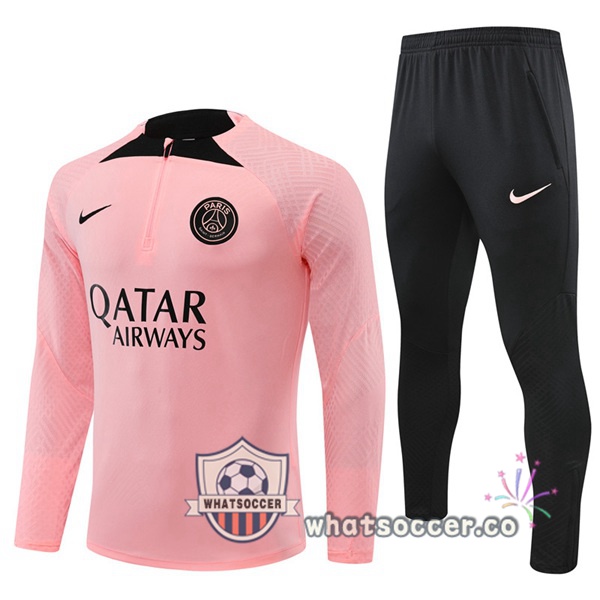 Paris PSG Rose Tracksuit 2022-2023