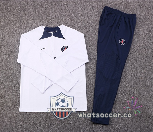 Paris PSG White Tracksuit 2022-2023