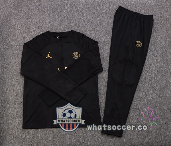 Paris PSG Black Tracksuit 2022-2023