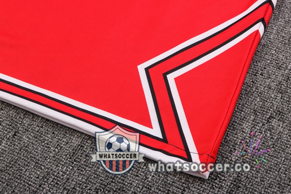 Paris PSG Training T-Shirts + Shorts Red 2022-2023