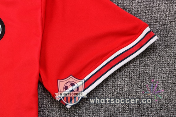 Paris PSG Training T-Shirts + Shorts Red 2022-2023