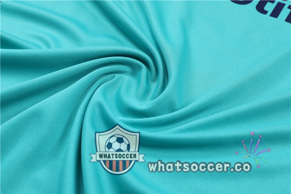 FC Barcelona Training T-Shirts + Shorts Cyan 2022-2023