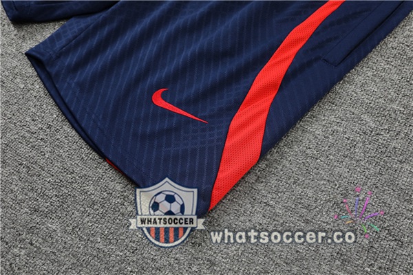 FC Barcelona Training T-Shirts + Shorts Blue 2022-2023