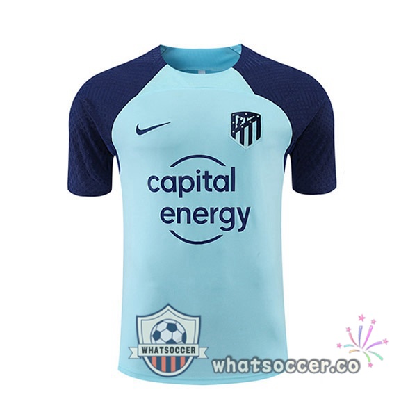 Atletico Madrid Training T-Shirts Blue 2022-2023