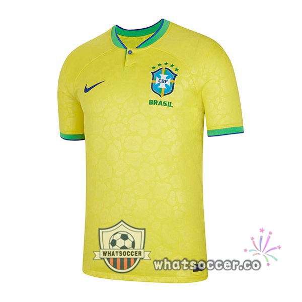Brazil Home Soccer Jerseys Soccer Jerseys Yellow 2022-2023