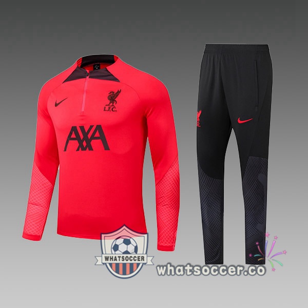 FC Liverpool Kids Red Tracksuit 2022-2023