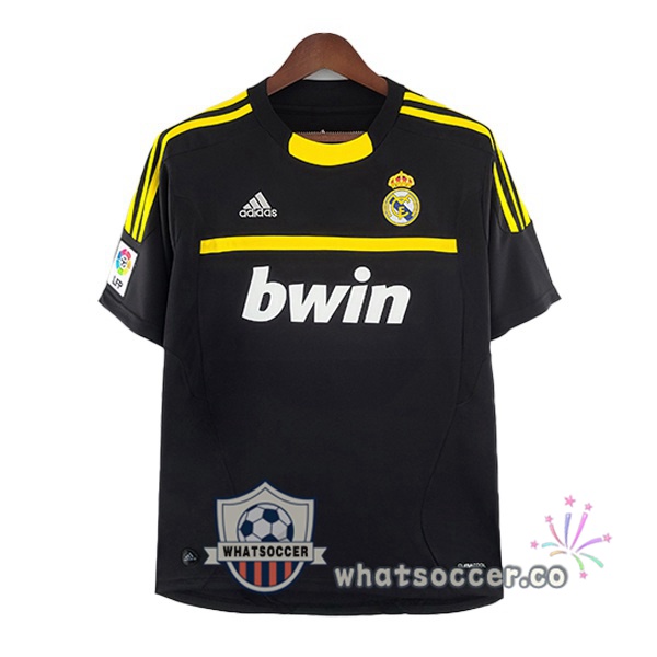 Real Madrid Retro Goalkeeper Soccer Jerseys Black 2011-2012