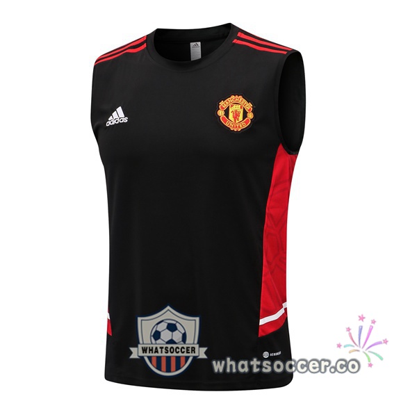 Manchester United Black Soccer Vest 2022-2023