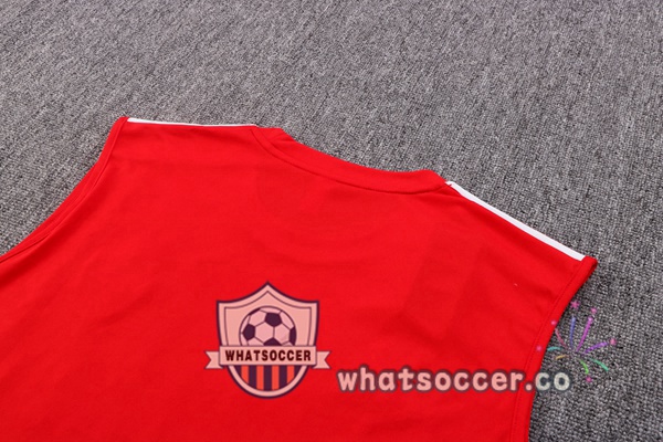 Arsenal + Shorts Red Soccer Vest 2022-2023