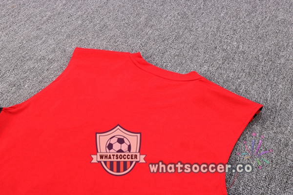Manchester United + Shorts Red Soccer Vest 2022-2023