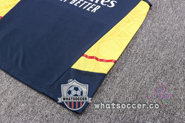 Arsenal + Shorts Blue Royal Soccer Vest 2022-2023