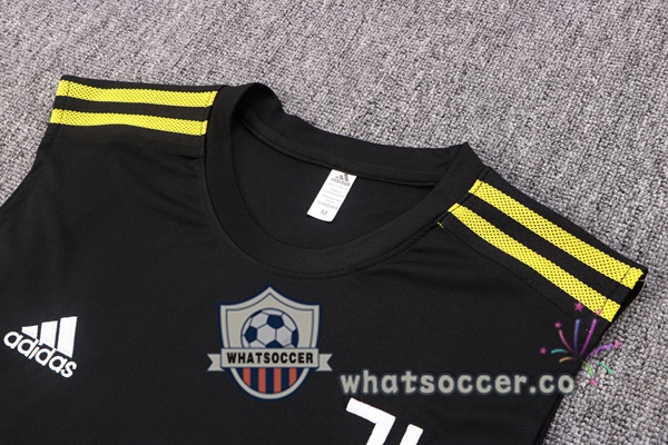Juventus + Shorts Black Soccer Vest 2022-2023