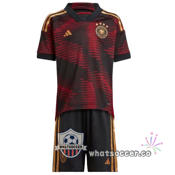 Germany Kids Away Soccer Jerseys Noi 2022-2023