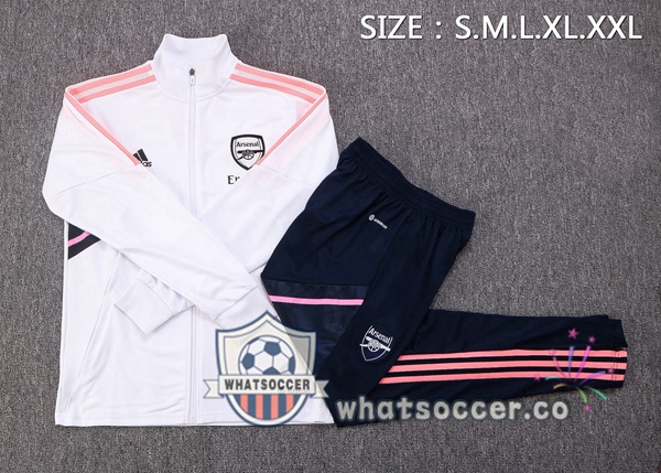 Arsenal White Jacket 2022-2023